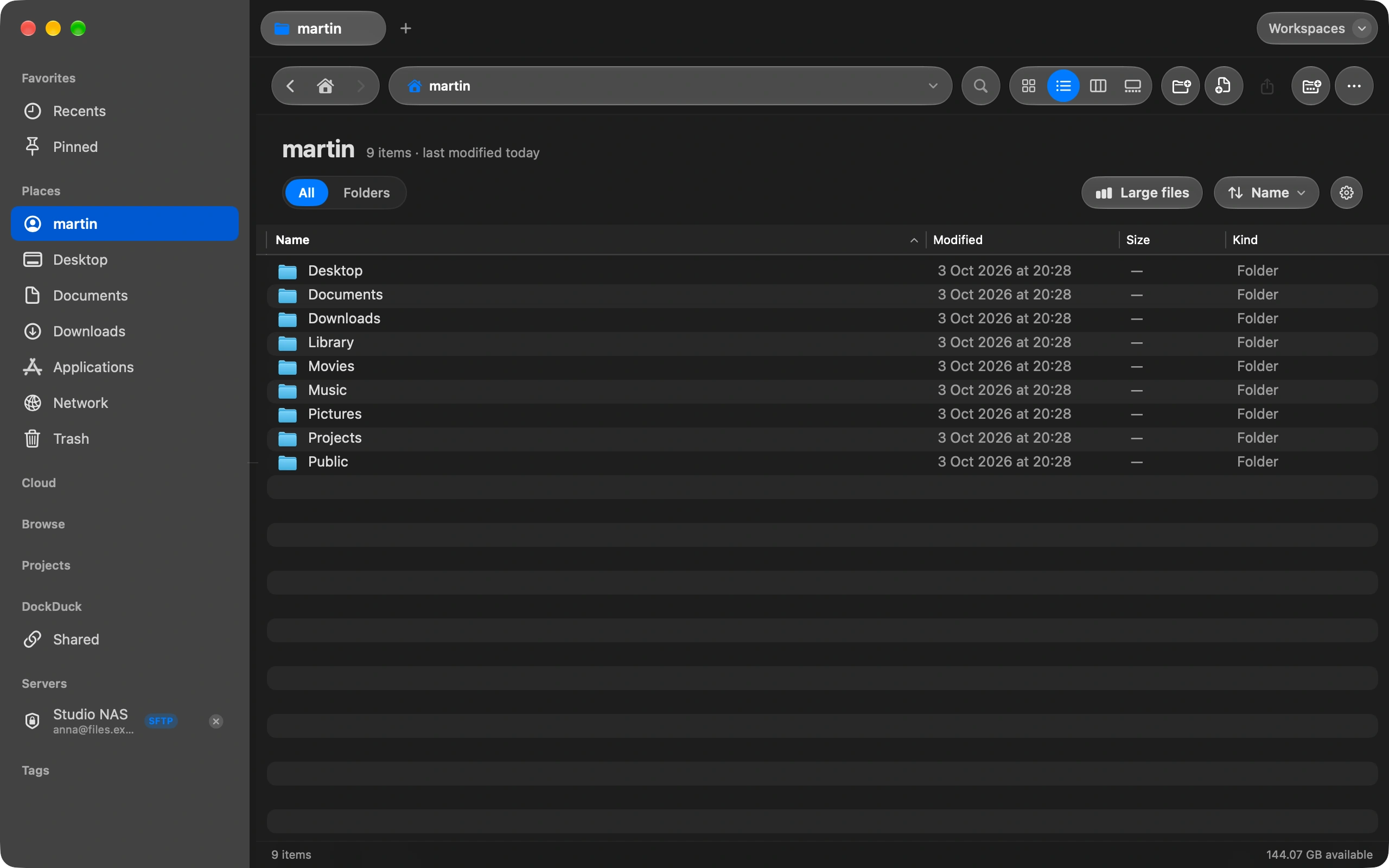 Come back later: The server stays in the sidebar. Right-click it to edit, rename, disconnect or remove it.