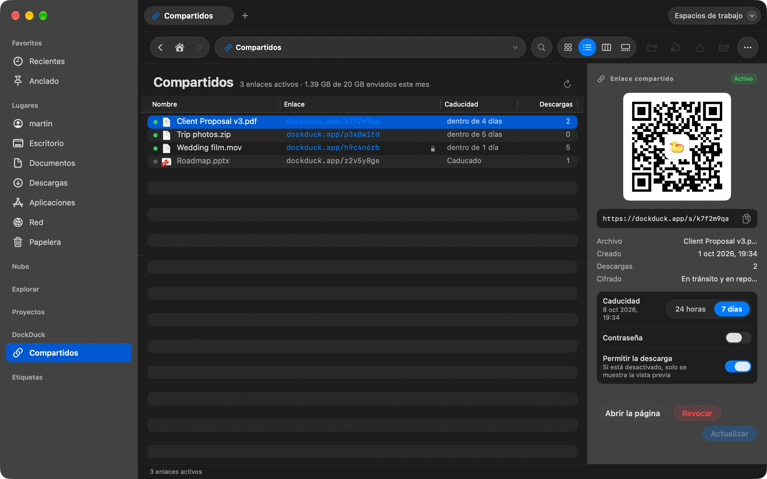 Cómo enviar un archivo grande desde tu Mac